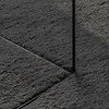 Zoninės kiliminės dangos HUARTE Antracitas 100 x 200 cm
