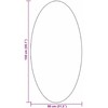 Kilimas HUARTE Antracito 80 x 150 cm 100% poliesteris