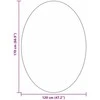 Kilimas HUARTE Pilka 120 x 170 cm 100% poliesteris