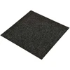 Kilimas 20 pcs Juodas 50 x 50 cm Bitumas