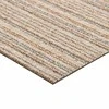 Kilimas 20 pcs Juostuota smėlio spalvos 50 x 50 cm