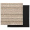 Kilimas 20 pcs Juostuota smėlio spalvos 50 x 50 cm