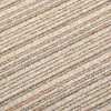Kilimas 20 pcs Juostuota smėlio spalvos 50 x 50 cm