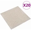 Kilimas 20 vnt. Šviesiai smėlinė 50 x 50 cm 100% polipropileno