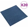 Kilimas 20 vnt. Tamsiai mėlyna 50 x 50 cm 100% polipropileno