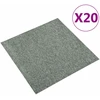 Kilimas 20 vnt. Žalia 50 x 50 cm 100% polipropileno