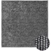 Kilimas Antracito 100 x 100 cm 100% poliesteris 3 mm Plaunamas
