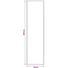 Kilimas Antracito 50 x 400 cm 100% poliesteris 3 mm Plaunamas