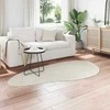 Kilimas HUARTE Kreminė 100 x 200 cm Poliesteris