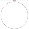 Kilimas IZA Smėlio Ø 160 cm 100% poliesteris Žemo plauko