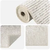Kilimas Kreminė 100 x 300 cm 100% poliesteris 3 mm Plaunamas