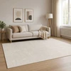Kilimas Kreminė 120 x 180 cm 100% poliesteris 3 mm Plaunamas