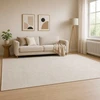 Kilimas Kreminė 160 x 230 cm 100% poliesteris 3 mm Plaunamas
