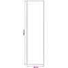 Kilimas Kreminė 80 x 200 cm 100% poliesteris 3 mm Plaunamas