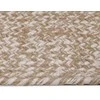 Zoninės kiliminės dangos Natūrali ir Balta 80 x 150 cm Džiutas