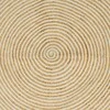 Zoninės kiliminės dangos Balta 80 x 200 cm Džiutas