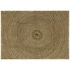 Zoninės kiliminės dangos Juoda 120 x 170 cm Džiutas