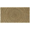 Zoninės kiliminės dangos Juoda 80 x 150 cm Džiutas