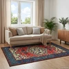 Kilimas ORIZ Raudona 200 x 200 cm 100% poliesteris