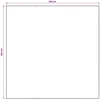 Kilimas ORIZ Tamsiai mėlyna 160 x 160 cm 100% poliesteris