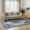 Kilimas ORIZ Tamsiai mėlyna 160 x 230 cm 100% poliesteris