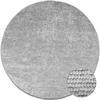 Kilimas Pilka Ø 120 cm 100% poliesteris 3 mm Plaunamas