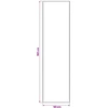 Kilimas Pilka 50 x 150 cm 100% poliesteris 3 mm Plaunamas