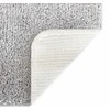 Neslystantis plaukuotas kilimas Pilka 200 x 200 cm PP