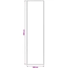 Kilimas Smėlio 100 x 200 cm 100% poliesteris 3 mm Plaunamas