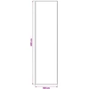 Kilimas Smėlio 100 x 400 cm 100% poliesteris 3 mm Plaunamas