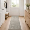 Kilimas Smėlio 50 x 200 cm 100% poliesteris 3 mm Plaunamas
