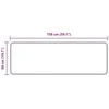 Kilimėlis MARSA Kreminė 50 x 150 cm Poliesteris ir PVC