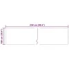 Kilimėlis MARSA Kreminė 250 x 100 cm Poliesteris ir PVC