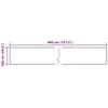 Kilimėlis MARSA Kreminė 100 x 400 cm Poliesteris ir PVC