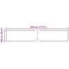Kilimėlis MARSA Kreminė 100 x 450 cm Poliesteris ir PVC