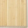 Kilimas, šviesus natūralus, 70x1000cm, bambukas, stačiakampis