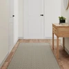 Kilimas-takelis, taupe spalvos, 80x250cm, sizalio imitacija