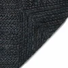 Kilimas Tamsiai pilka 140 x 200 cm Džiutas