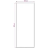 Kilimėlis LESAKA spalvingas 100 x 250 cm
