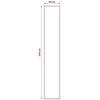 Kilimėlis LESAKA spalvingas 50 x 300 cm