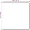 Kilimėlis MARSA Antracito 100 x 100 cm Poliesteris ir PVC
