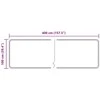 Kilimėlis MARSA Antracitas 100 x 400 cm Poliesteris ir PVC