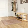 Kilimėlis MARSA Baltas 100 x 100 cm Poliesteris ir PVC