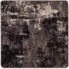 Kilimėlis MARSA Juoda ir Balta 100 x 100 cm Poliesteris ir PVC