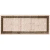 Kilimėlis MARSA Bežinė ir juoda 100 x 250 cm Poliesteris ir PVC