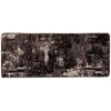 Kilimėlis MARSA Juoda ir Balta 100 x 250 cm Poliesteris ir PVC