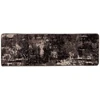 Kilimėlis MARSA Juoda ir Balta 50 x 250 cm Poliesteris ir PVC