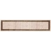 Kilimėlis MARSA Bežinė ir juoda 80 x 350 cm Poliesteris ir PVC