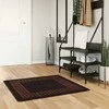 Kilimėlis MARSA Juodas 100 x 100 cm Poliesteris ir PVC