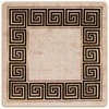Kilimėlis MARSA Juodas 100 x 100 cm Poliesteris ir PVC